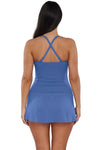 Sunsets Escape Harbor Blue Sandbar Rib Sienna Swim Dress