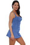 Sunsets Escape Harbor Blue Sandbar Rib Sienna Swim Dress