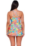 Sunsets Escape Shoreline Petals Sienna Swim Dress One Piece