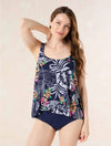 SALE Beach House Indigo Jungle Amelia Underwire Mesh Tankini Top