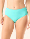 Beach House Aqua Sea Blue High Waisted Bottom