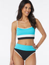 Beach House Sport Colorblock Revive Ribbed Crop Top