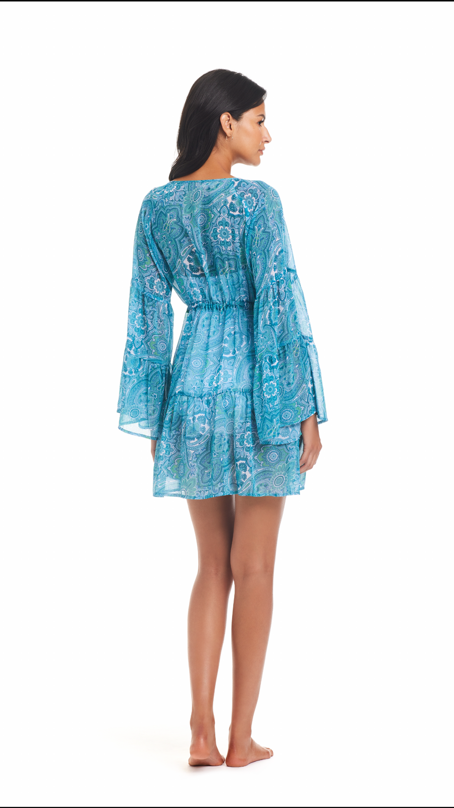 Bleu Rod Beattie Coastal Cool Chiffon Dress