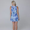 J. Valdi Belize Blue Tie Front Dress