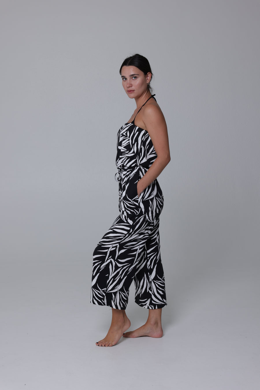 J. Valdi Zanzibar Deep Pocket Bandeau Jumpsuit