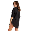 Jantzen Marie Black High-Low Shirt Cover Up