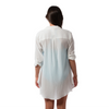 Jantzen Marie White High-Low Shirt Cover Up