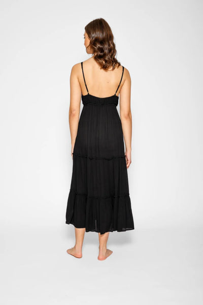 KOY Resort Miami Black Midi Dress