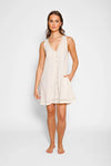 KOY Resort Capri Raw Mini Dress