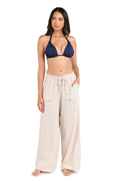 La Blanca Dolphine Coast Taupe Beach Pant