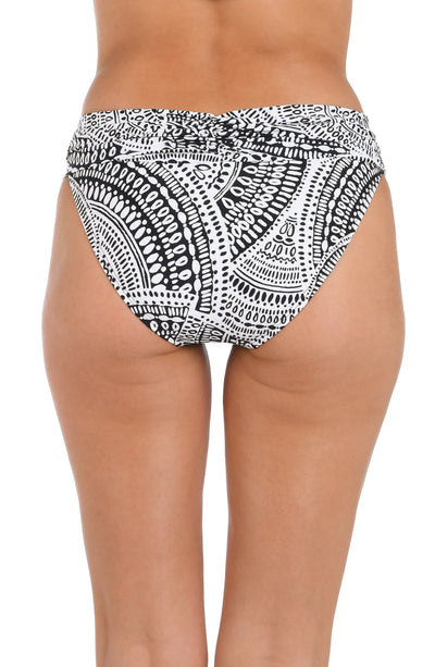 La Blanca Dream Catcher Shirred Band Hipster Bottom