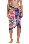 Bleu Rod Beattie Living Color Chiffon Pareo