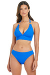 Bleu Rod Beattie Pique Ole Azur Hipster Bottom