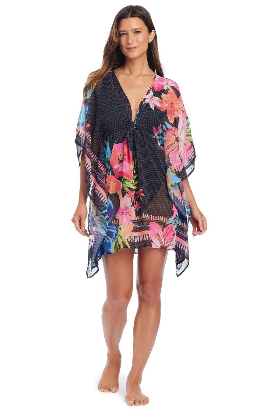 Bleu Rod Beattie Sweet Escape Chiffon Caftan