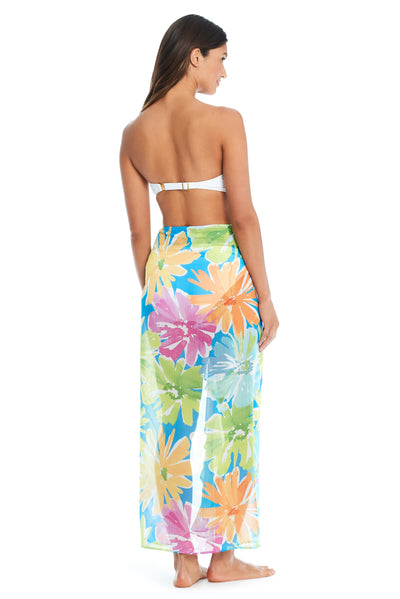 Bleu Rod Beattie Spring It On Long Ruffle Sarong