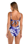 Sunshine 79 Flower Trip Bandeau One Piece