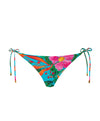 PQ Swim Zinnia Embroidered Tie Teeny Bottoms