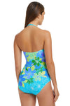 Bleu Rod Beattie Fresh Takes Shirred Bandeau One Piece