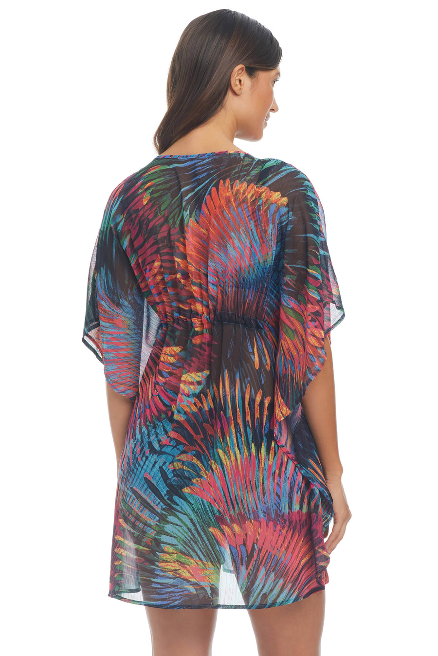 Bleu Rod Beattie Wild Thing Chiffon Caftan