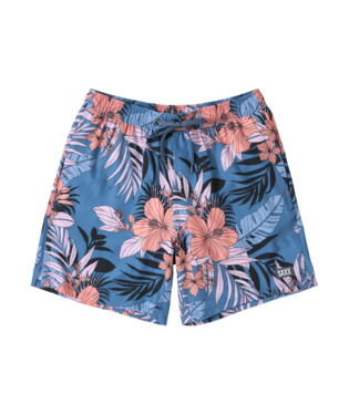 SAXX Swim Oh Buoy 2N1 Volley 7" Hibiscus Jungle