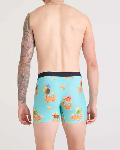 SAXX Underwear Volt Crab Cocktail Turquoise