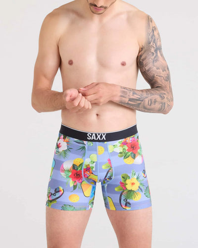 SAXX Underwear Volt Pickleball Stripe Blue