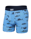 SAXX Underwear Ultra Super Soft Fish On-Sail Blue