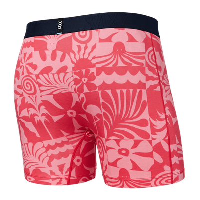 SAXX Underwear Droptemp Cooling Cotton East Coast Hibiscus