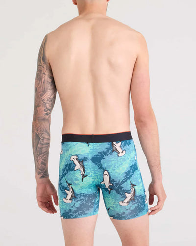 SAXX Underwear Multi Sport Mesh Hammerhead Camo Aqua