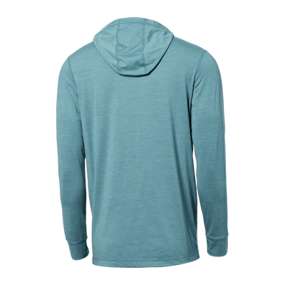 SAXX DropTemp All Day Cooling Sea Level Heather Hoodie