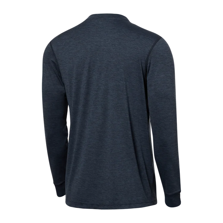 SAXX DropTemp All Day Cooling Turbulance Heather Long Sleeve