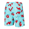 SAXX Swim Oh Buoy 2N1 Volley 5"  Lobster Lounger