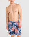 SAXX Swim Oh Buoy 2N1 Volley 7" Hibiscus Jungle