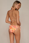 Swim Systems Island Coral Crinkle Rib Kali Tie Side Bottom