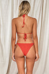 Swim Systems Fiery Red Crochet Carina Top XS / FIECR / T515