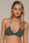 Swim Systems Ivy Green Crochet Carina Top