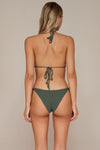 Swim Systems Ivy Green Crochet Carina Top