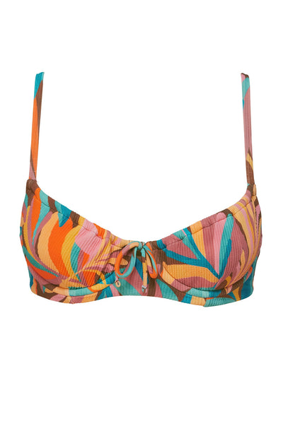 Swim Systems Positano Crinkle Rib Avila Underwire Top XS / POSIT / T538