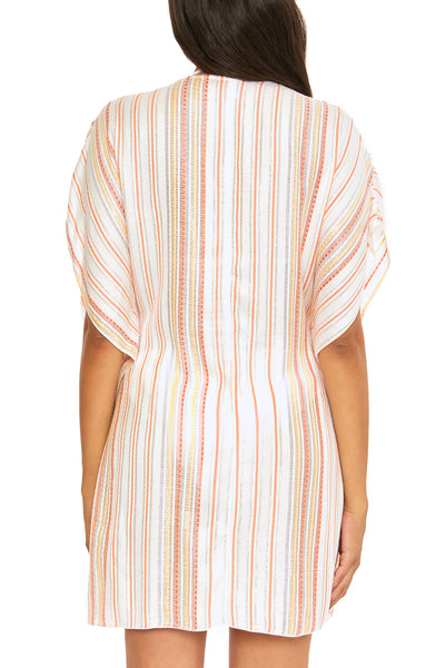 Becca Radiance Coral Reef Woven Tunic