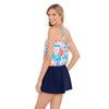 Penbrooke Tropical Breeze Blouson Swimdress One Piece