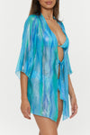 Becca Solar Energy Pool Tie Front Tunic