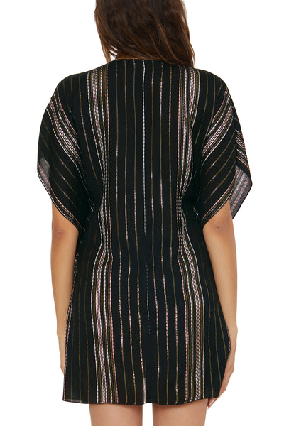 Becca Radiance Black Blush Woven Tunic