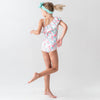 Ruffle Butts Flamingo One Shoulder One Piece