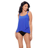 Miraclesuit Razzle Dazzle Delphine Blue Dazzle Tankini Top