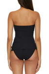 Becca Modern Edge Black Tankini Top