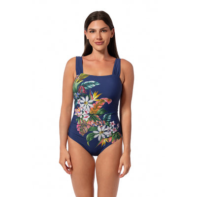 Jantzen Palm Delight Hilda Glam One Piece