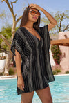 Becca Radiance Black Blush Woven Tunic