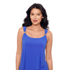 Miraclesuit Razzle Dazzle Delphine Blue Dazzle Tankini Top