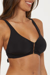 Becca Color Code Black D Bralette Top