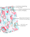 Ruffle Butts Flamingo Swim Trunks